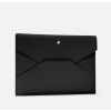 몽** NEW 사토리얼 엔벨로프 파우치ㅡ블랙 풀박스