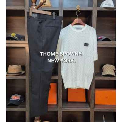 톰* 클래식 라인 (1) 울캐시혼방 니트 + 웨일 슬렉스