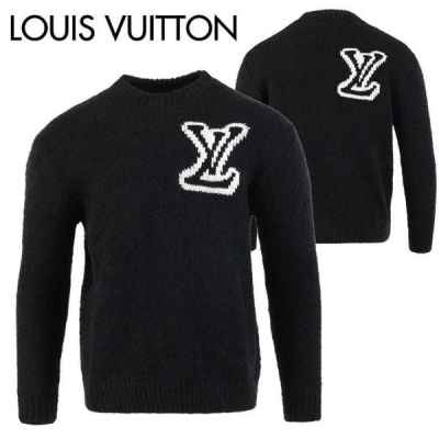 루* 로고 보카시 니트