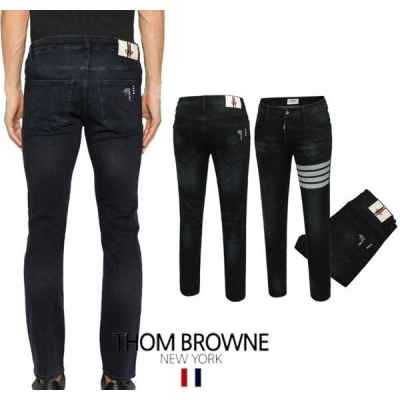 톰* 4바 돌고래자수 블랙워싱 슬림진