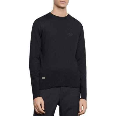 보** 로고 울캐시 니트 수입풀