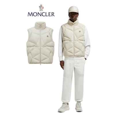 벤다벨 그래픽 퀼팅 다운 패딩 조끼 베스트