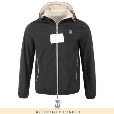 브*** 쿠치넬리 로고 자수 바람막이