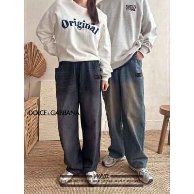 돌* 12 201번 밴딩 황금브러쉬 데님진