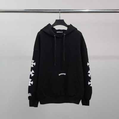 크* 멀티십자 오버핏 후드티