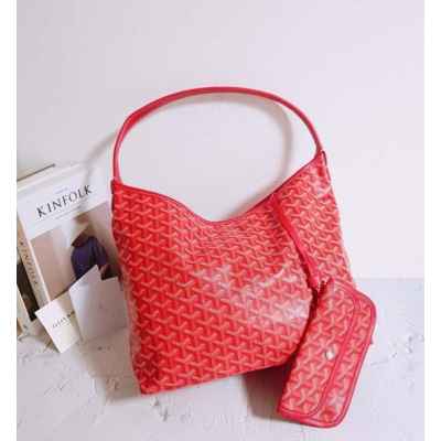 고** 고급 보헴 호보백 레드