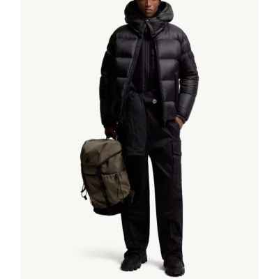 Couyere 후드 쇼트 다운 재킷