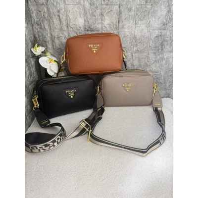 프** 더블지퍼 크로스백