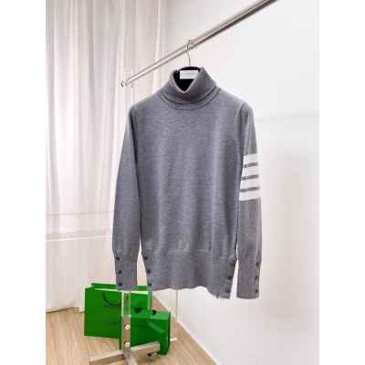 톰* 사선3버튼 울 터틀넥