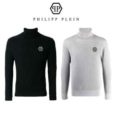 필* 플레이트 골지 터틀넥