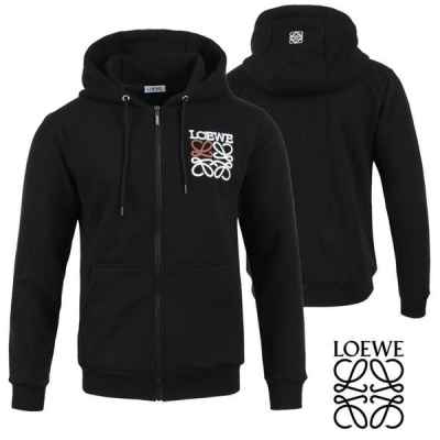 로** 아나그램 자수 후드집업