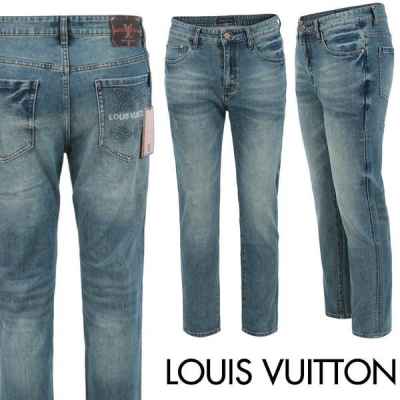 루* 모노 패턴 레터링 슬림 일자진