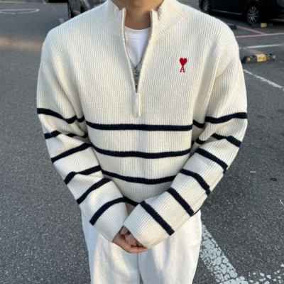 아* 하찌 반집업 단가라 니트