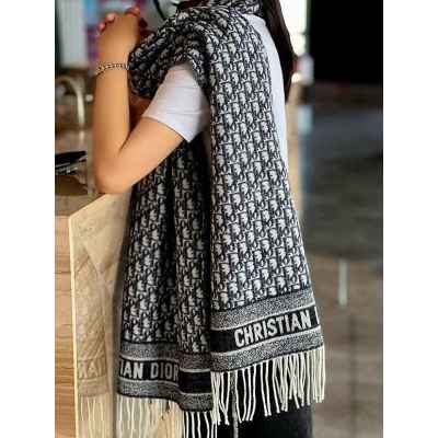 디* 오블리크 울캐시 숄머플러 수입최고급