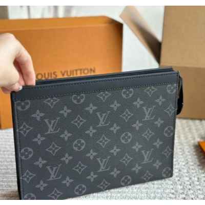 루* 포쉐트 보야주 클러치 블랙