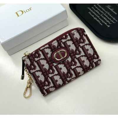 디* 몽테인 30 유주 열쇠케이스 파우치 오블리크 레드