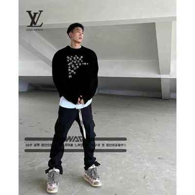 루* 비쥬 패턴 디자인 밍크양기모 티셔츠