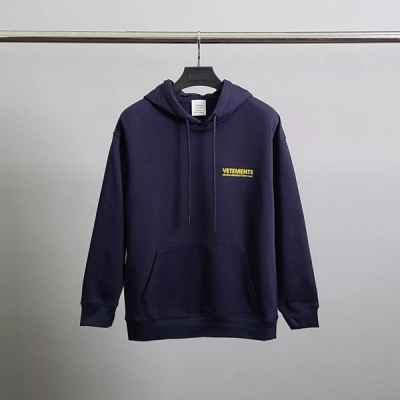 베** 옐로우로고 코튼 후드티