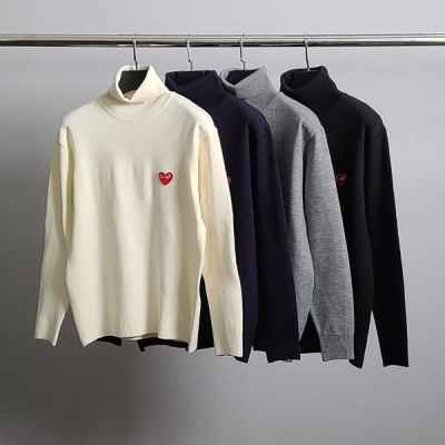 꼼* 레드와펜 터틀넥 니트