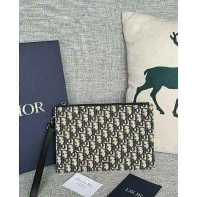 디* 오블리크 A5 파우치 클러치