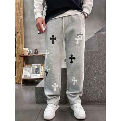 크* 크로스 로고 팬츠