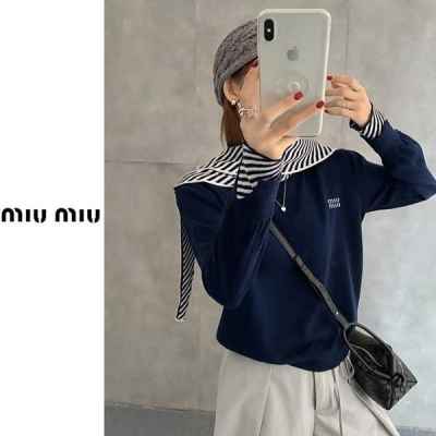 미*** 스트라이프 후드숄 니트