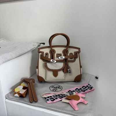 에*** 최고급 제니 카고 버킨백