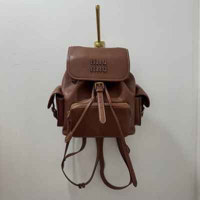 미*** 수입 고급 가죽 백팩