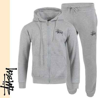 스** 캘리포니아 그로운 후드 집업 셋업 기모 원단