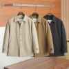 버** W2509 싱글 버튼 다운 코트