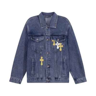 크* M1194 멀티 크로스 데님 자켓