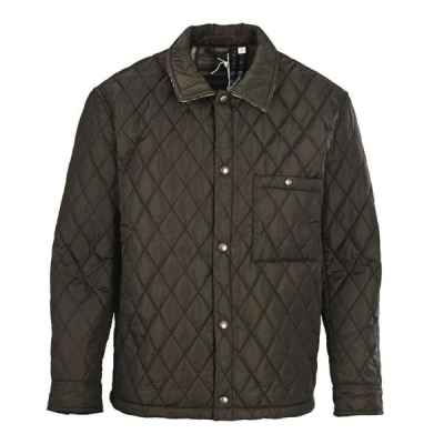 버** M1102 퀄팅 나일론 셔츠 자켓