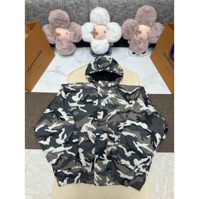 발**** M1174 카모 프린트 스키 자켓