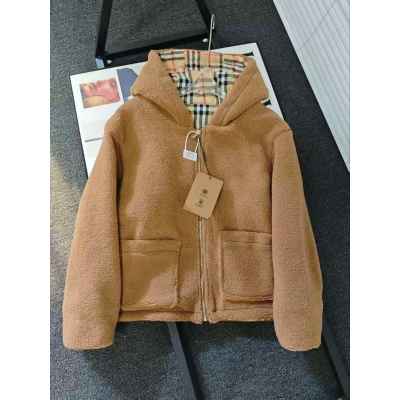 버** 테디 플리스 캐주얼 후드 자켓  수입