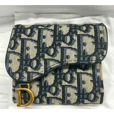 디* 오블리크 새들 반지갑