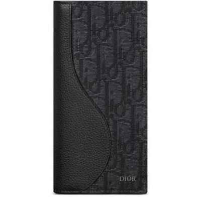 디* 오블리크 새들 남성 장지갑