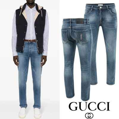 구* 자가드 버티컬 자수 융기모 슬림진 융기모