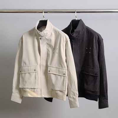 메* 마르지엘라 로고패치 포켓 자켓