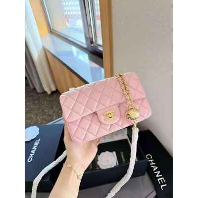 샤* 골드볼 플랩백