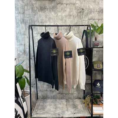 스* 램스울 골지 목폴라 니트