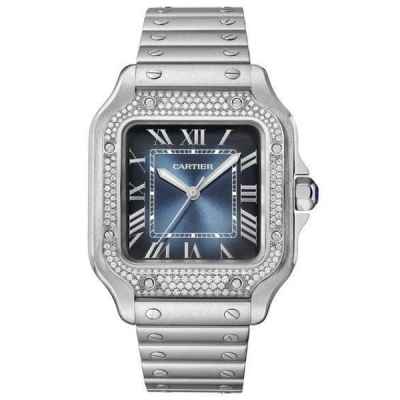 까*** 산토스 블루다이얼 다이아 세팅