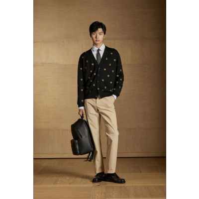 루* 골드자수 가디건