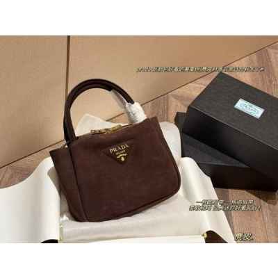 프** 신상 스웨이드 토트백 숄더백