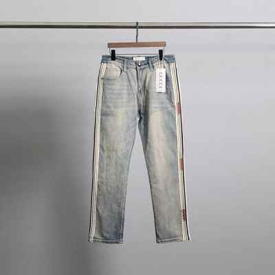 구* 타이거 라인 워싱 청바지