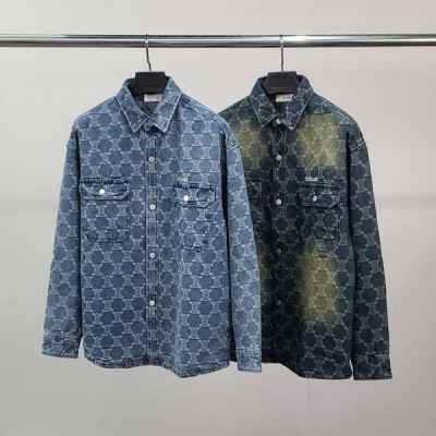 셀** 트리오페 데님 셔츠