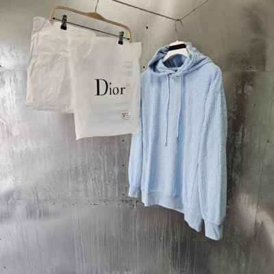 디* 오블리크 후드 스웨이트셔츠