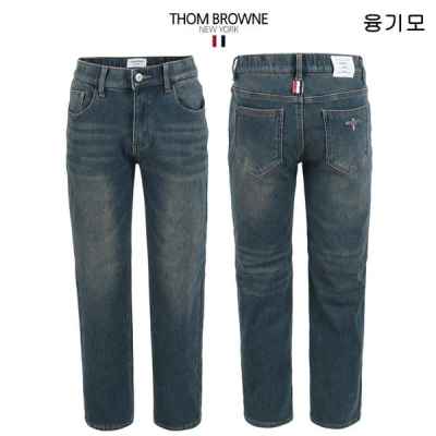 톰* 융기모 틴워싱 히든밴딩 일자팬츠