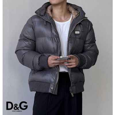 돌* 슬림 후드숏패딩