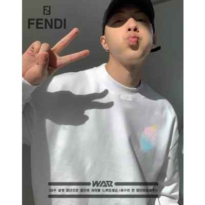 펜* 빈티지 라인 f로고 디자인 밍크양기모 티셔츠