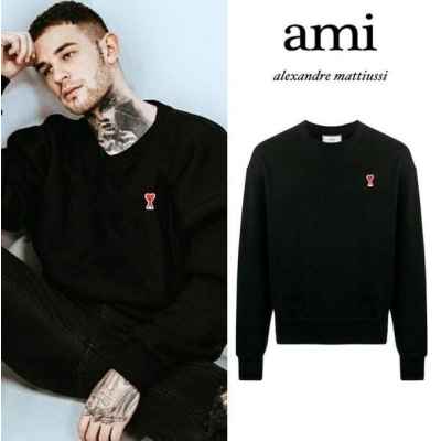 아* 스몰패치 커플 맨투맨  기모